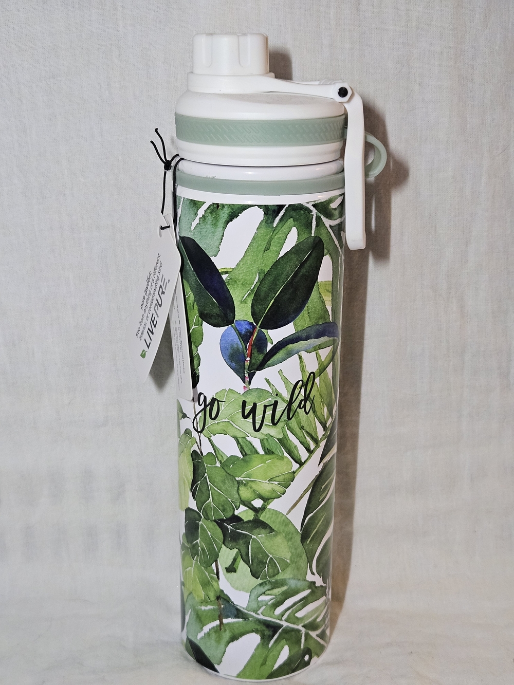 PURE Antimicrobial 25oz "Go Wild" Tumbler